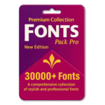 Premium Font Pack Pro 30,000+ Fonts in One Pack For Lifetime